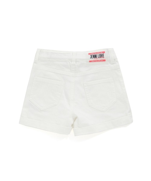 JENNI love（ジェニィラブ）の「接触冷感ロールアップツイルショーパン（その他パンツ・キッズ・オフホワイト/ミント/ブラック・130cm/140cm/150cm/160cm）」の9枚目の写真