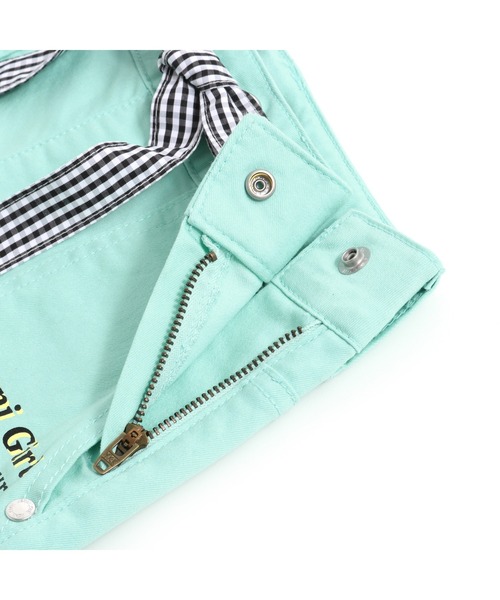 JENNI love（ジェニィラブ）の「接触冷感ロールアップツイルショーパン（その他パンツ・キッズ・オフホワイト/ミント/ブラック・130cm/140cm/150cm/160cm）」の18枚目の写真