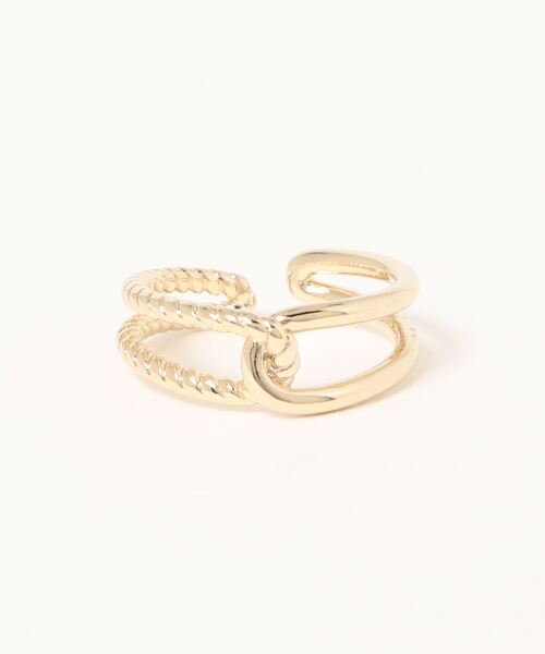 koe（コエ）の「gold デザインリング*（リング・レディース・H/P/C/K/E/M/F/N/D/L/A/I/B/J/G/O・FREE）」の13枚目の写真