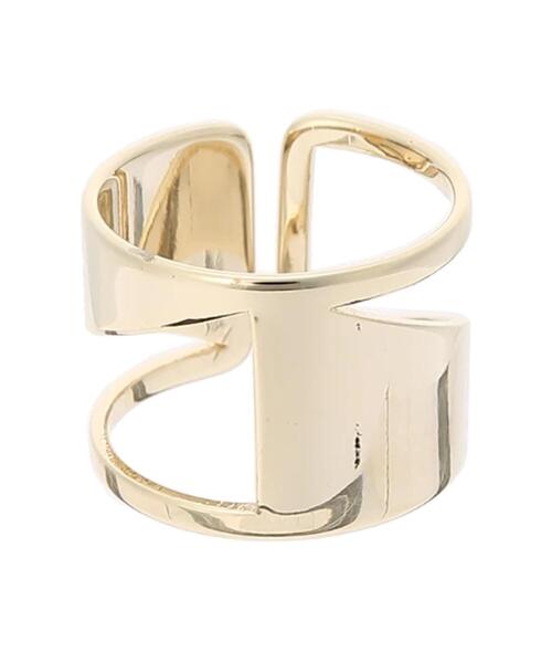 koe（コエ）の「gold デザインリング*（リング・レディース・H/P/C/K/E/M/F/N/D/L/A/I/B/J/G/O・FREE）」の18枚目の写真