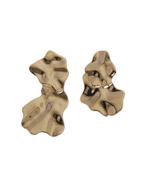 MERCURYDUO（マーキュリーデュオ）の「アシメ変形メタルピアス（ピアス（両耳用）・レディース・シルバー/ゴールド・FREE）」の5枚目の写真