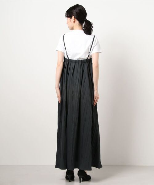 lelill ロングストラップジャンパースカート lelill ロングストラップジャンパースカート