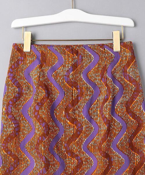 UNITED ARROWS（ユナイテッドアローズ）の「UWSC バティックプリント タイトスカート（スカート・レディース・オレンジ・40/36/38）」の15枚目の写真