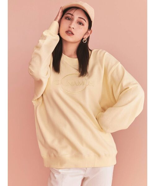 CALNAMUR(カルナムール)の「センタープレススリットデニムパンツ(デニムパンツ・レディース・インディゴブルー/ホワイト・MEDIUM/SMALL)」の16枚目の写真