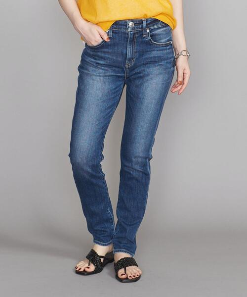 RED CARD TOKYO（レッドカード）の「＜RED CARD＞Anniversary Highrise デニムパンツ（デニムパンツ・レディース・ネイビー/オフホワイト/ダークグレー・23/24/25/22）」の3枚目の写真