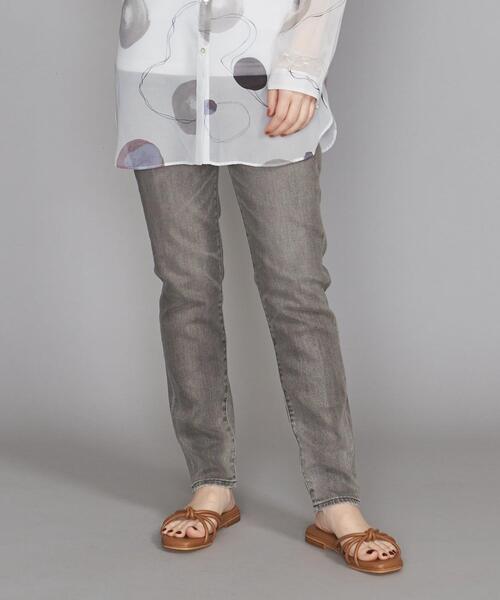 RED CARD TOKYO（レッドカード）の「＜RED CARD＞Anniversary Highrise デニムパンツ（デニムパンツ・レディース・ネイビー/オフホワイト/ダークグレー・23/24/25/22）」の2枚目の写真