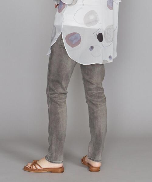 RED CARD TOKYO（レッドカード）の「＜RED CARD＞Anniversary Highrise デニムパンツ（デニムパンツ・レディース・ネイビー/オフホワイト/ダークグレー・23/24/25/22）」の4枚目の写真