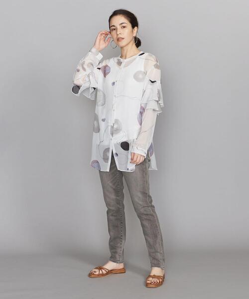 RED CARD TOKYO（レッドカード）の「＜RED CARD＞Anniversary Highrise デニムパンツ（デニムパンツ・レディース・ネイビー/オフホワイト/ダークグレー・23/24/25/22）」の5枚目の写真