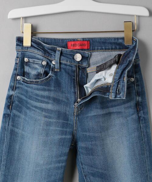 RED CARD TOKYO（レッドカード）の「＜RED CARD＞Anniversary Highrise デニムパンツ（デニムパンツ・レディース・ネイビー/オフホワイト/ダークグレー・23/24/25/22）」の14枚目の写真