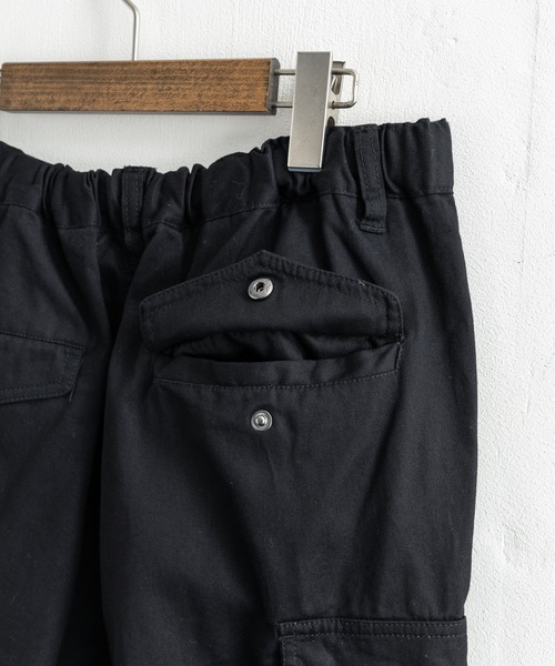 Rocky Monroe（ロッキーモンロー）の「ミリタリー 綾織 ワイド バルーン カーゴパンツ（カーゴパンツ・メンズ・ブラック/ベージュ/ネイビー/オフホワイト/オリーブ・S/M/L）」の15枚目の写真