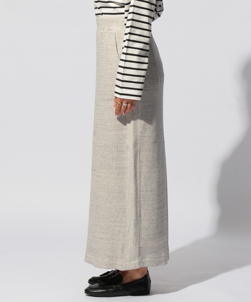 BAYFLOW（ベイフロー）の「カットソーリブスカート（スカート・レディース・ブラック/ライトグレー/ブラウン・SMALL/MEDIUM）」の14枚目の写真