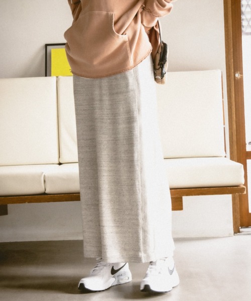 BAYFLOW（ベイフロー）の「カットソーリブスカート（スカート・レディース・ブラック/ライトグレー/ブラウン・SMALL/MEDIUM）」の7枚目の写真