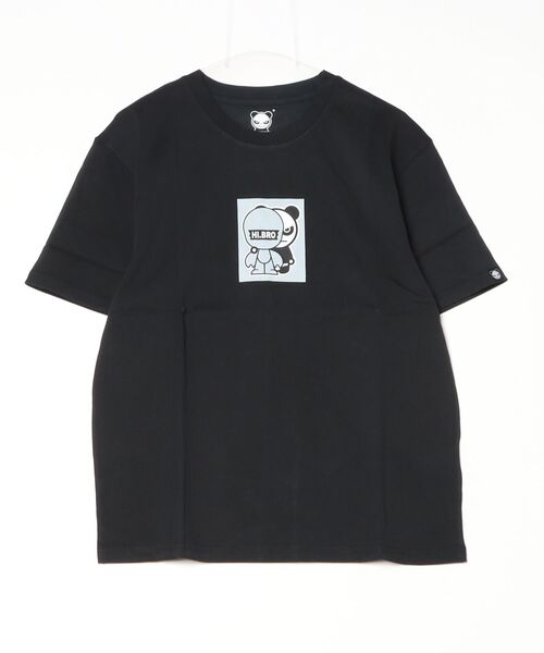 HIPANDA（ハイパンダ）の「HIPANDA ハイパンダ メンズ BROコラボ キャラクタープリント 半袖Tシャツ（Tシャツ/カットソー・メンズ・ホワイト/ブラック・MEDIUM/X-LARGE/SMALL/LARGE）」の2枚目の写真
