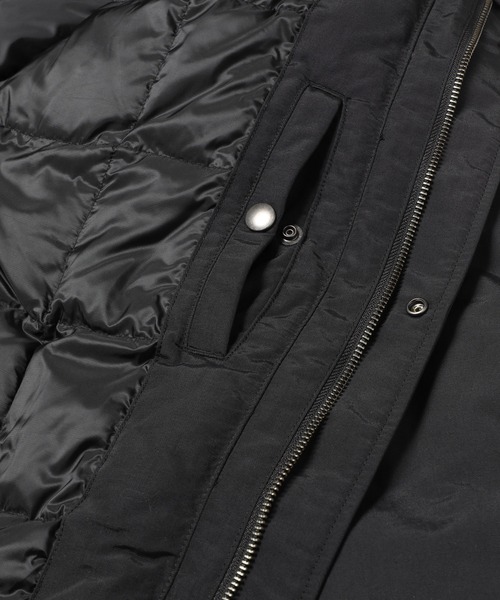 MR.OLIVE（ミスターオリーブ）の「ウォータープルーフ グログランクロス / アクティブ ダウンジャケット（ダウンジャケット/コート・メンズ・ブラック/カーキ・LARGE/SMALL/MEDIUM）」の4枚目の写真