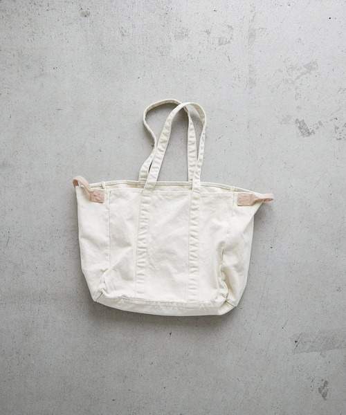 EFOLE（エフォル）の「キャンバス　ウォッシャブル　カラー　トートバッグ（トートバッグ・レディース・オフホワイト/オレンジ/ブルー・FREE）」の6枚目の写真