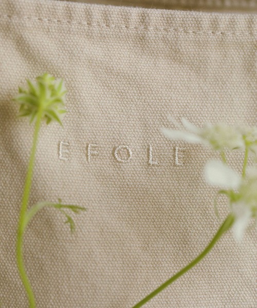 EFOLE（エフォル）の「キャンバス　ウォッシャブル　カラー　トートバッグ（トートバッグ・レディース・オフホワイト/オレンジ/ブルー・FREE）」の20枚目の写真