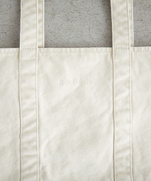 EFOLE（エフォル）の「キャンバス　ウォッシャブル　カラー　トートバッグ（トートバッグ・レディース・オフホワイト/オレンジ/ブルー・FREE）」の22枚目の写真