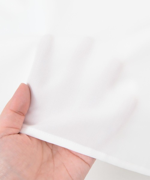 titivate（ティティベイト）の「つけ襟7分袖ﾌﾞﾗｳｽ（シャツ/ブラウス・レディース・ホワイト/ブラック/ブラウン・M）」の19枚目の写真