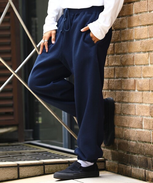 FREAK'S STORE（フリークスストア）の「WEB限定 12oz ヘビーウェイト バルーン スウェットパンツ/セットアップ対応（スウェットパンツ・メンズ・杢グレー/ブラック/ネイビー/ブラウン/ナチュラル・MEDIUM/LARGE/SMALL）」の5枚目の写真