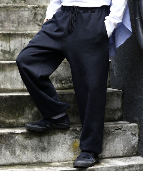 FREAK'S STORE（フリークスストア）の「WEB限定 12oz ヘビーウェイト バルーン スウェットパンツ/セットアップ対応（スウェットパンツ・メンズ・杢グレー/ブラック/ネイビー/ブラウン/ナチュラル・MEDIUM/LARGE/SMALL）」の2枚目の写真