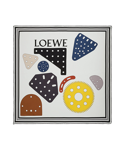 LOEWE（ロエベ）の「90X90 MECCANO SCARF（マフラー）」 - WEAR