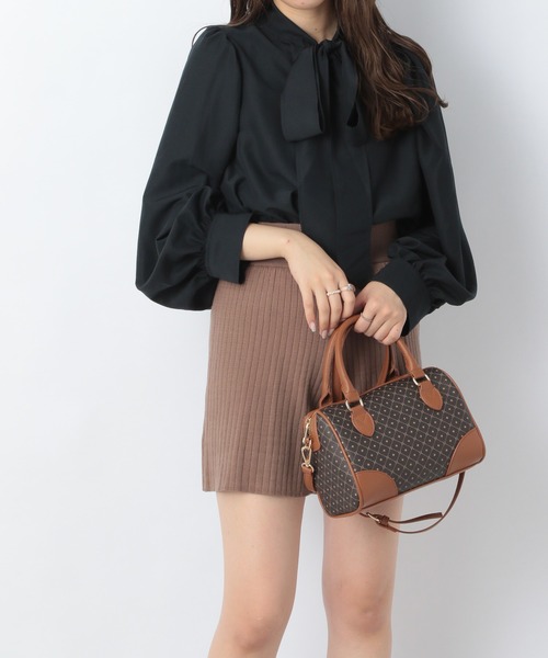 Heather（ヘザー）の「2WAYリボンボウタイブラウス　218862（シャツ/ブラウス・レディース・ホワイト/アイボリー/ブラック・FREE）」の20枚目の写真