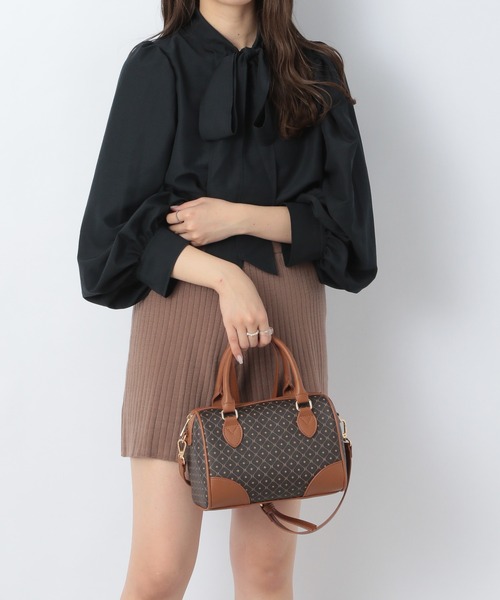 Heather（ヘザー）の「2WAYリボンボウタイブラウス　218862（シャツ/ブラウス・レディース・ホワイト/アイボリー/ブラック・FREE）」の21枚目の写真