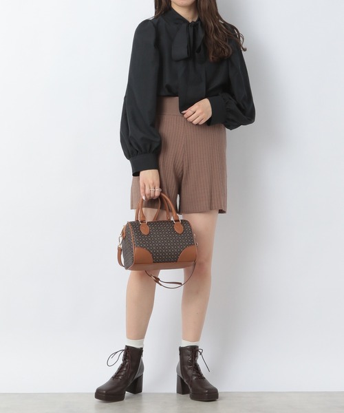 Heather（ヘザー）の「2WAYリボンボウタイブラウス　218862（シャツ/ブラウス・レディース・ホワイト/アイボリー/ブラック・FREE）」の22枚目の写真