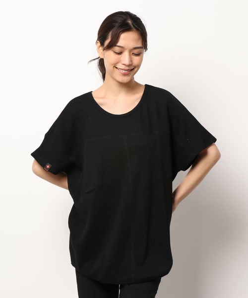 チチカカ（チチカカ）の「ワッフルドルマンＴシャツ（Tシャツ/カットソー・レディース・カーキ/ブラック/アイボリー・FREE）」の22枚目の写真