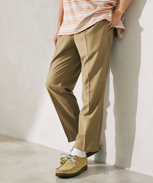 JOURNAL STANDARD relume（ジャーナルスタンダード　レリューム）の「【RE】スラックスイージーパンツ（その他パンツ・メンズ・ブラック/ベージュ/グレー/タン・MEDIUM/LARGE）」の3枚目の写真