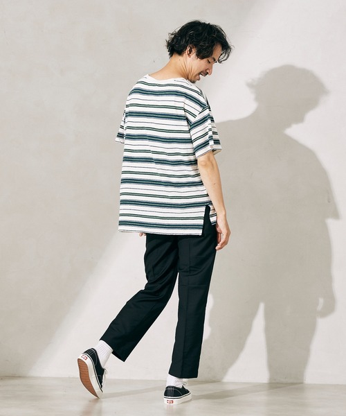 JOURNAL STANDARD relume（ジャーナルスタンダード　レリューム）の「【RE】スラックスイージーパンツ（その他パンツ・メンズ・ブラック/ベージュ/グレー/タン・MEDIUM/LARGE）」の20枚目の写真