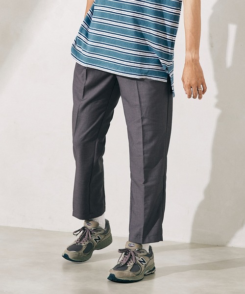 JOURNAL STANDARD relume（ジャーナルスタンダード　レリューム）の「【RE】スラックスイージーパンツ（その他パンツ・メンズ・ブラック/ベージュ/グレー/タン・MEDIUM/LARGE）」の11枚目の写真