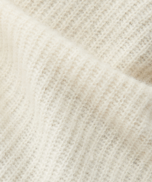 qualite（カリテ）の「片畦ラクーンタートルニットプルオーバー（ニット/セーター・レディース・アイボリー/ライトブルー/チャコールグレー・フリー）」の14枚目の写真