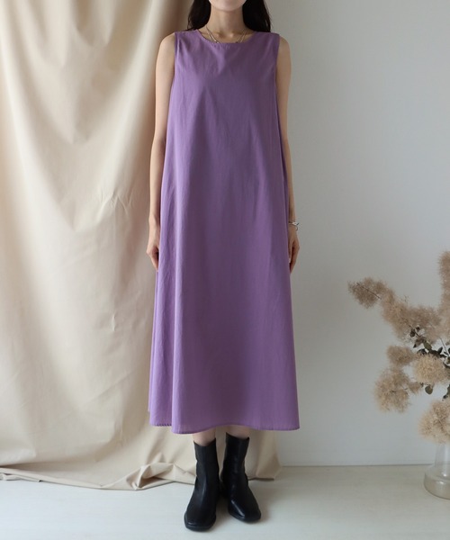 BLUEEAST（ブルーイースト）の「ボレロレイヤードワンピース（ワンピース・レディース・ブラック/パープル/グリーン・MEDIUM）」の9枚目の写真