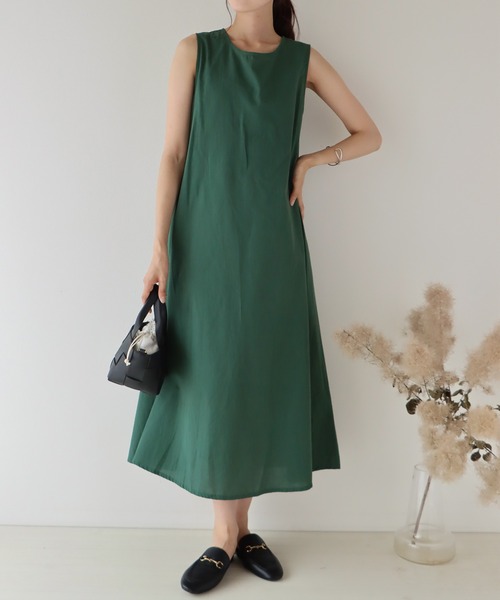 BLUEEAST（ブルーイースト）の「ボレロレイヤードワンピース（ワンピース・レディース・ブラック/パープル/グリーン・MEDIUM）」の6枚目の写真