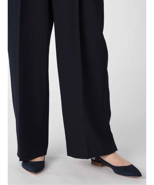 m.f.editorial（エムエフエディトリアル）の「エムエフエディトリアルレディース/m.f.editorial：Women ウーリッシュ セットアップ ワイドパンツ   （セットアップジャケット・スカートございます）（スーツパンツ・レディース・ネイビー・X-LARGE/LARGE/S/MEDIUM）」の16枚目の写真