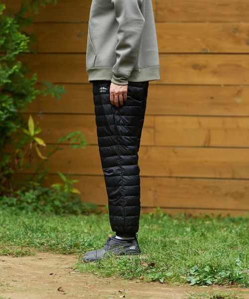 OUTDOOR PRODUCTS APPAREL（アウトドアプロダクツアパレル）の「ダウンパンツ 撥水透湿700フィルパワー（その他パンツ・メンズ・ブラック/チャコールグレー・SMALL/X-LARGE/MEDIUM/LARGE）」の8枚目の写真