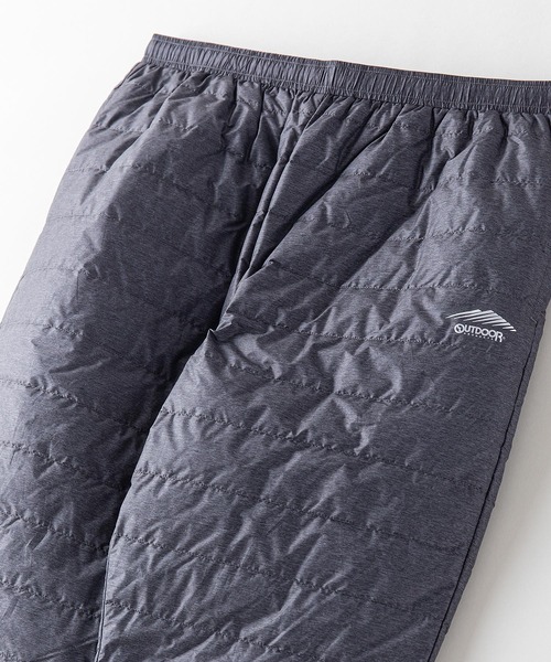 OUTDOOR PRODUCTS APPAREL（アウトドアプロダクツアパレル）の「ダウンパンツ 撥水透湿700フィルパワー（その他パンツ・メンズ・ブラック/チャコールグレー・SMALL/X-LARGE/MEDIUM/LARGE）」の21枚目の写真