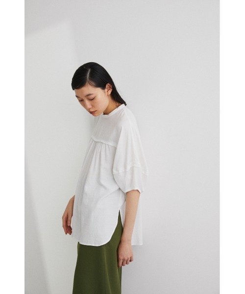 STYLEMIXER(スタイルミキサー)の「ボリュームスリーブギャザートップ(シャツ/ブラウス・レディース・ホワイト/ブラック/レッド・FREE)」の15枚目の写真