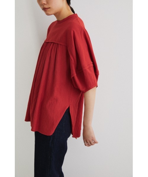 STYLEMIXER(スタイルミキサー)の「ボリュームスリーブギャザートップ(シャツ/ブラウス・レディース・ホワイト/ブラック/レッド・FREE)」の14枚目の写真