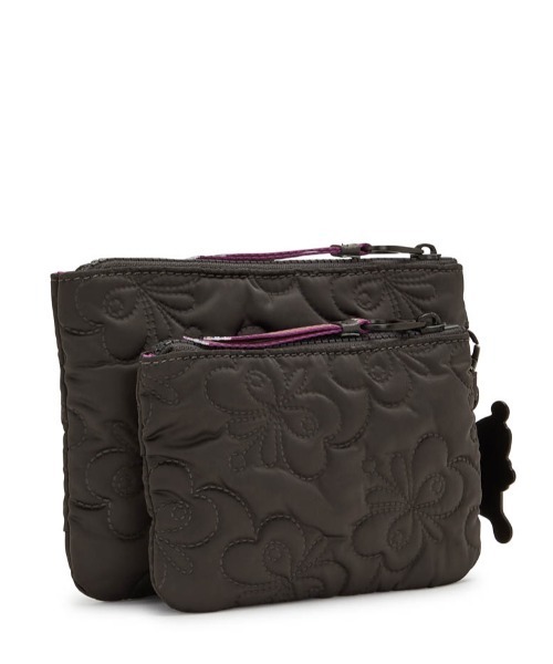 kipling（キプリング）の「【kipling/キプリング】 × Anna Sui / アナスイ デュオポーチ バタフライキルト（ポーチ・レディース・ブラック・FREE）」の8枚目の写真