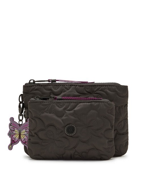 kipling（キプリング）の「【kipling/キプリング】 × Anna Sui / アナスイ デュオポーチ バタフライキルト（ポーチ・レディース・ブラック・FREE）」の9枚目の写真