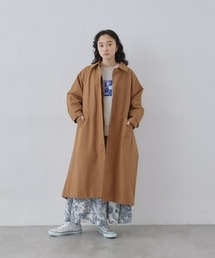 manana suerte | ビッグシルエットステンカラーコート(ステンカラーコート)