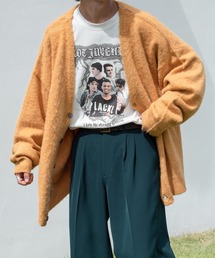 Perushu | 【1周年記念アイテム】ビッグシルエットモヘアライクカーディガン(カーディガン/ボレロ)