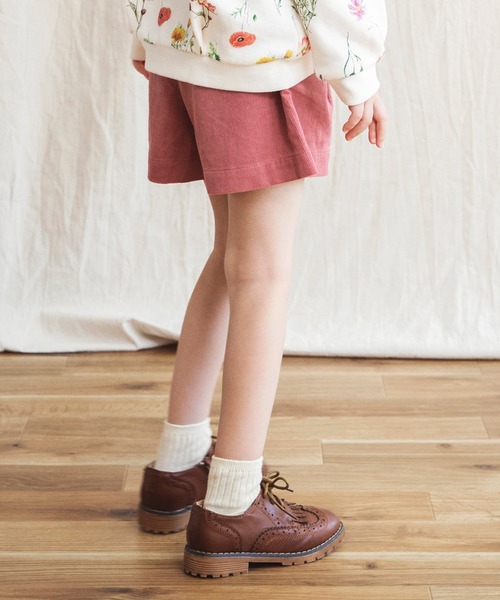 BRANSHES（ブランシェス）の「コーデュロイショートパンツ（その他パンツ・キッズ・ピンク/ライトベージュ・120cm/130cm/100cm/110cm/90cm/150cm/140cm）」の17枚目の写真