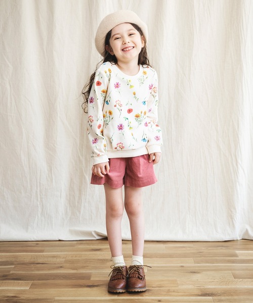 BRANSHES（ブランシェス）の「コーデュロイショートパンツ（その他パンツ・キッズ・ピンク/ライトベージュ・120cm/130cm/100cm/110cm/90cm/150cm/140cm）」の20枚目の写真