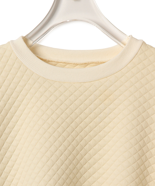 CAROLINA GLASER（カロリナ グレイサー）の「CAROLINA GLASER / キルティングレース トップス（その他トップス・レディース・ブラック/クリーム・ONE SIZE）」の22枚目の写真
