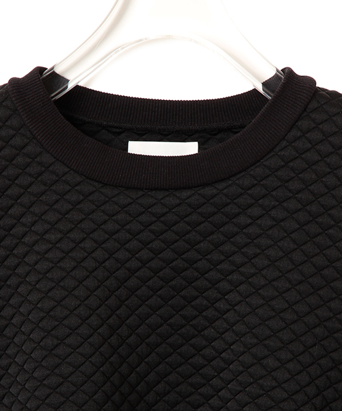 CAROLINA GLASER（カロリナ グレイサー）の「CAROLINA GLASER / キルティングレース トップス（その他トップス・レディース・ブラック/クリーム・ONE SIZE）」の15枚目の写真