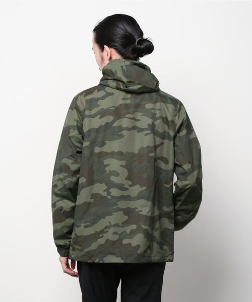 CHROME（クローム）の「ANORAK / アノラック（ナイロンジャケット・メンズ・グレー/グリーン系カモフラージュ・S/XL）」の4枚目の写真