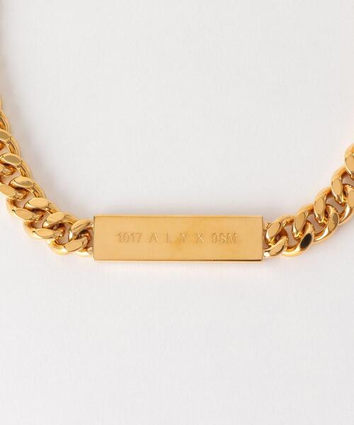 1017 ALYX 9SM(アリクス)の「<1017 ALYX 9SM> ID NECKLACE/ネックレス(ネックレス・メンズ・シルバー/ゴールド・M/L/S)」の3枚目の写真